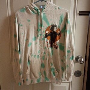2/$10 Whitney Houston Graphic Tie-Dye Hoodie Small